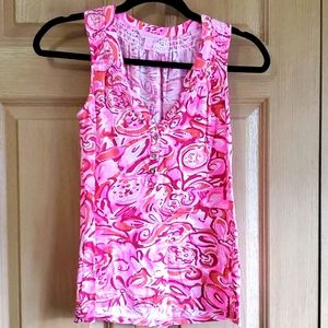 Lilly Pulitzer Essie Pink Tank